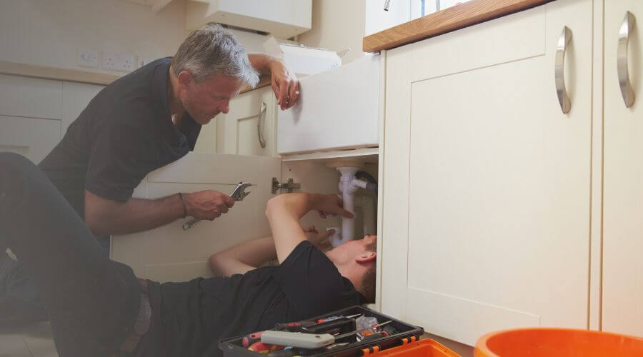 Professional burst pipe repair services in Peck, KS